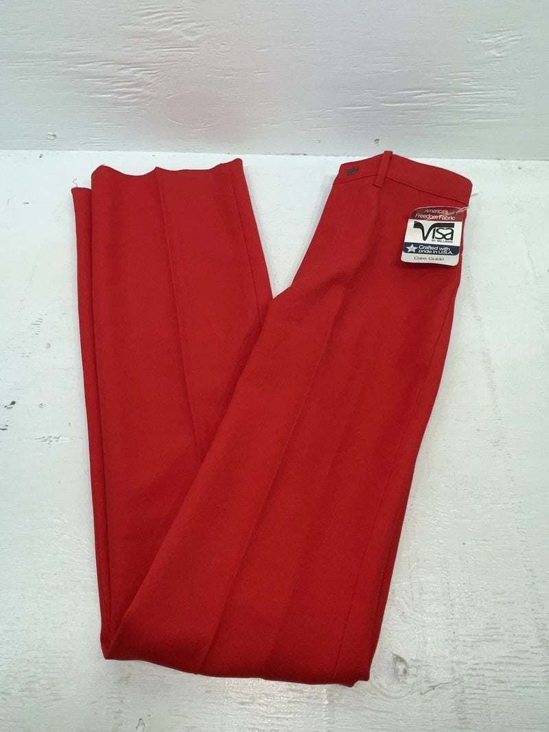 New Vintage Red Dickson Jenkins Polyester Pants #5501 3A-29