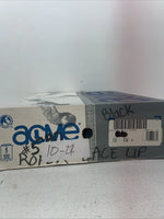 New Men’s Black Lace Up Acme Cowboy Boots. 5790 12 E W. 10-22