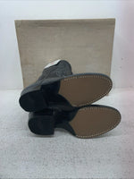 New Youth Gray Bronco Cowboy Boots. B 1892 4.5 4 1/2 D. 22-108