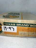 New Women’s Tan Texas Brand Cowboy Boots. L 199 6.5 6 1/2 M. 19-97
