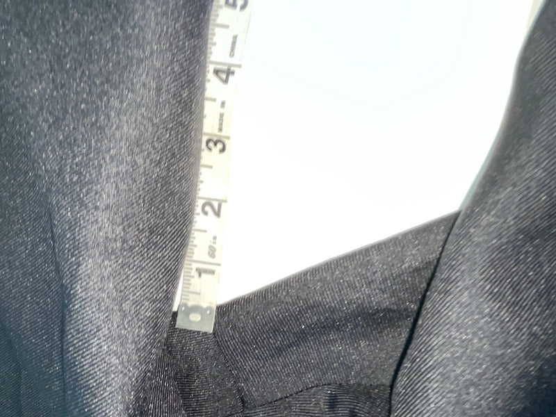 New Vintage Black Crimplene Polyester Pants XX-90