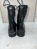 New Women’s Black Lace Up Acme Cowboy Boots. 88268 7 M. 17-39