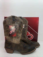 New Men’s Brown Dingo Cowboy Boots. 5771 10 E W. 7-20
