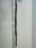 New Brown Genuine Leather Tooled And Silver Pendent 28” Belt #5721 JJ-151