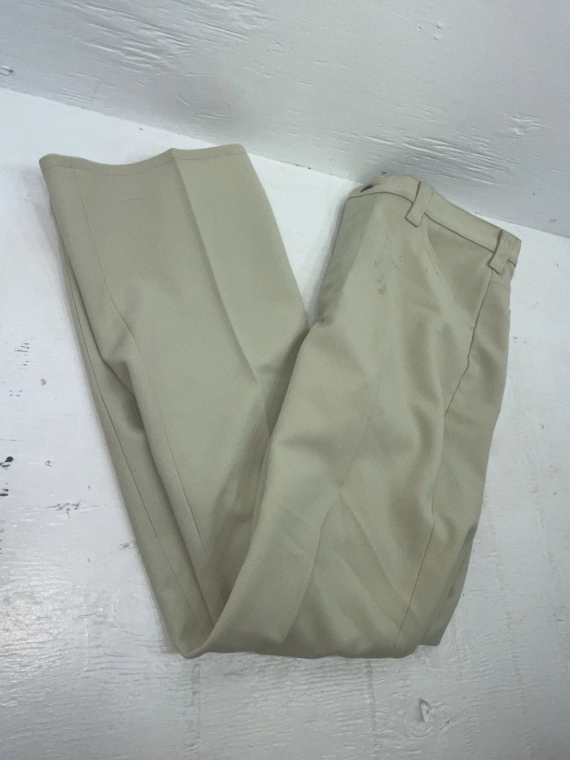 New Vintage Cream Lee Polyester Pants #2084612 ZZ-18