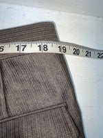 New Vintage Brown Circle S Polyester Pants #CS2991 XX-83