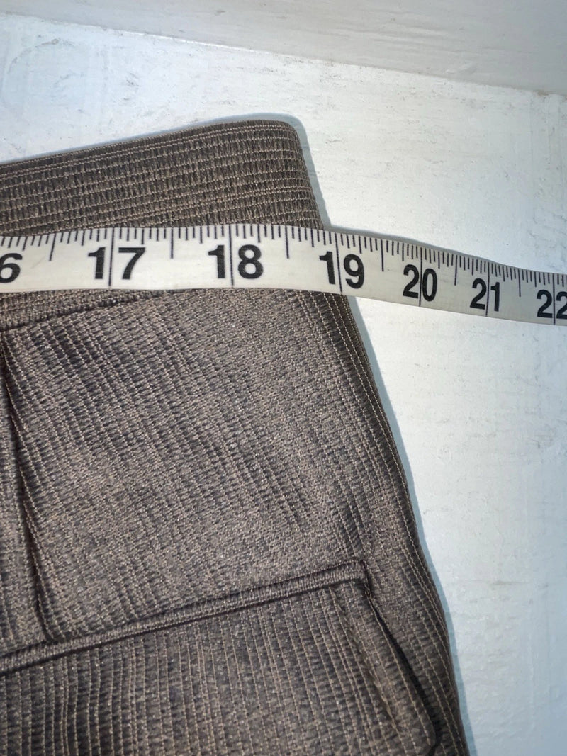 New Vintage Brown Circle S Polyester Pants #CS2991 XX-83
