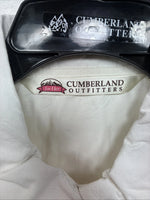New Women’s Cumberland White Gem Long Sleeve Pearl Snap Medium LL-8