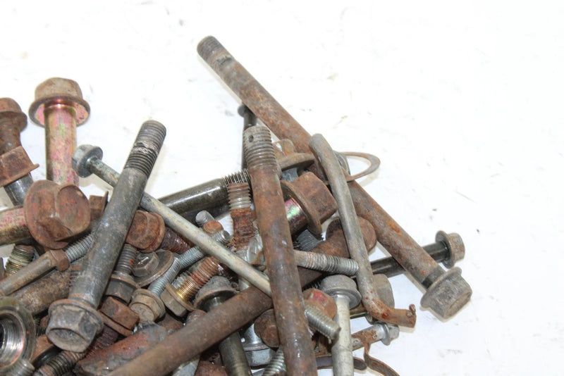 1992 Kawasaki Bayou 220 Oem Nut Bolt Spacer Hardware Kit AK36