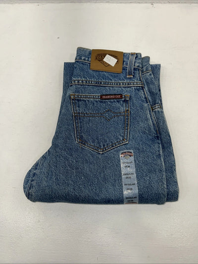 New Women’s Diamond Cut Regular Fit Denim Jeans. 4x36 M-7