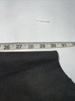 New Black Tough 1 Show Chaps With Fringe Adjustable Waist 40” N-32