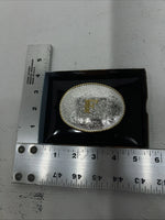 New Women’s Nocona Gold Silver “F” Belt Buckle. 37572-F A-116
