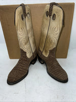 New Womens Brown Texas Brand Cowboy Boots. 4719 7 M. 18-131