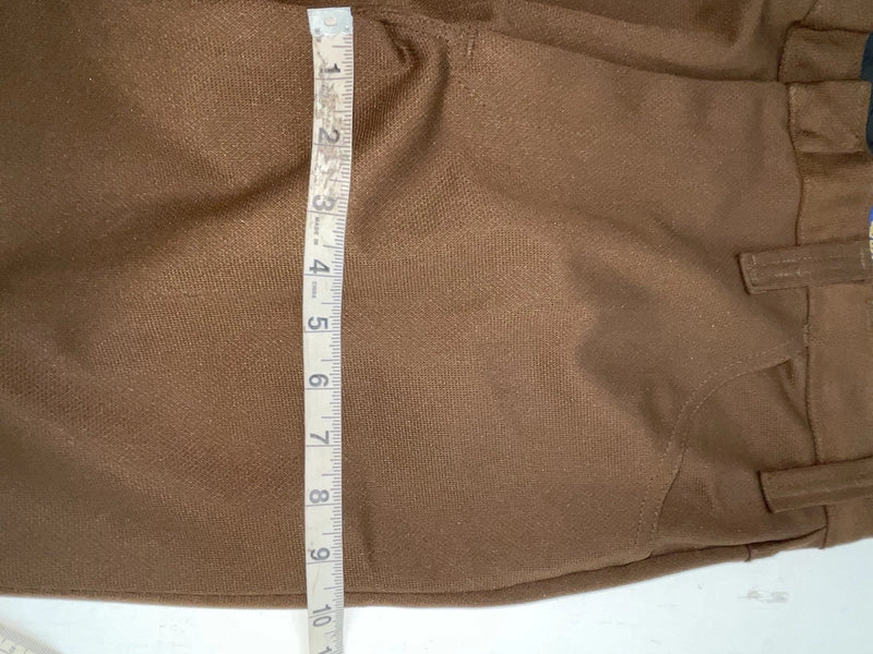 New Vintage Brown Panhandle Slim Polyester Pants #8812 SS-16