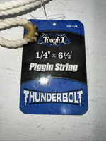 New White Tough 1 Nylon Piggin String 1/4” X 6 1/2” #58-414-0-0 U-10