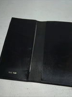 New Tex Tan Black Leather Men’s Wallet P-504