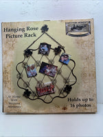 New Western Moments Bronze Hanging Rose Picture Rack #94490 3C-29