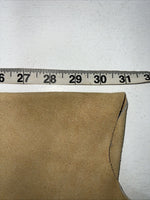 NOS Tan Show Chaps With Fringe Adjustable Waist 42” L-48