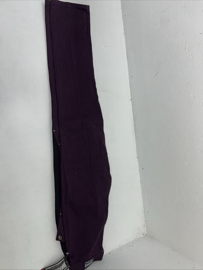 New Women’s Purple Roughrider Regular Fit Denim Jeans. 7/8x34 P-14