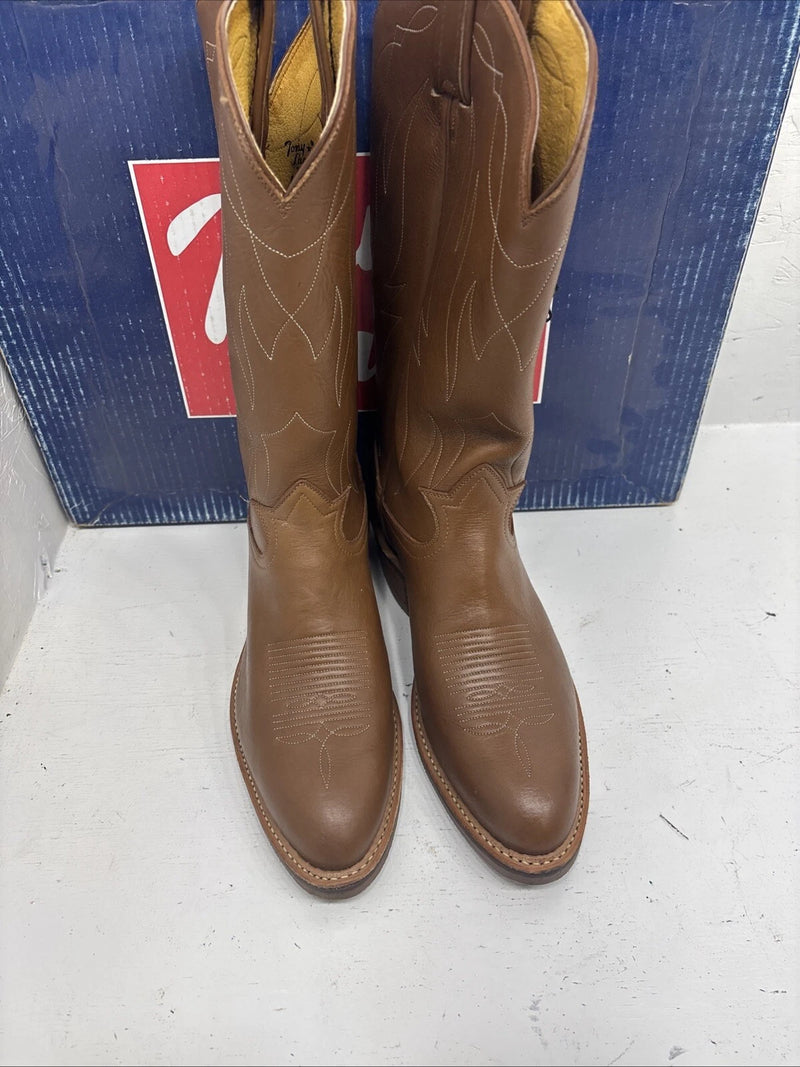 Brown Tony Lama Western Boots Size 7  3-24