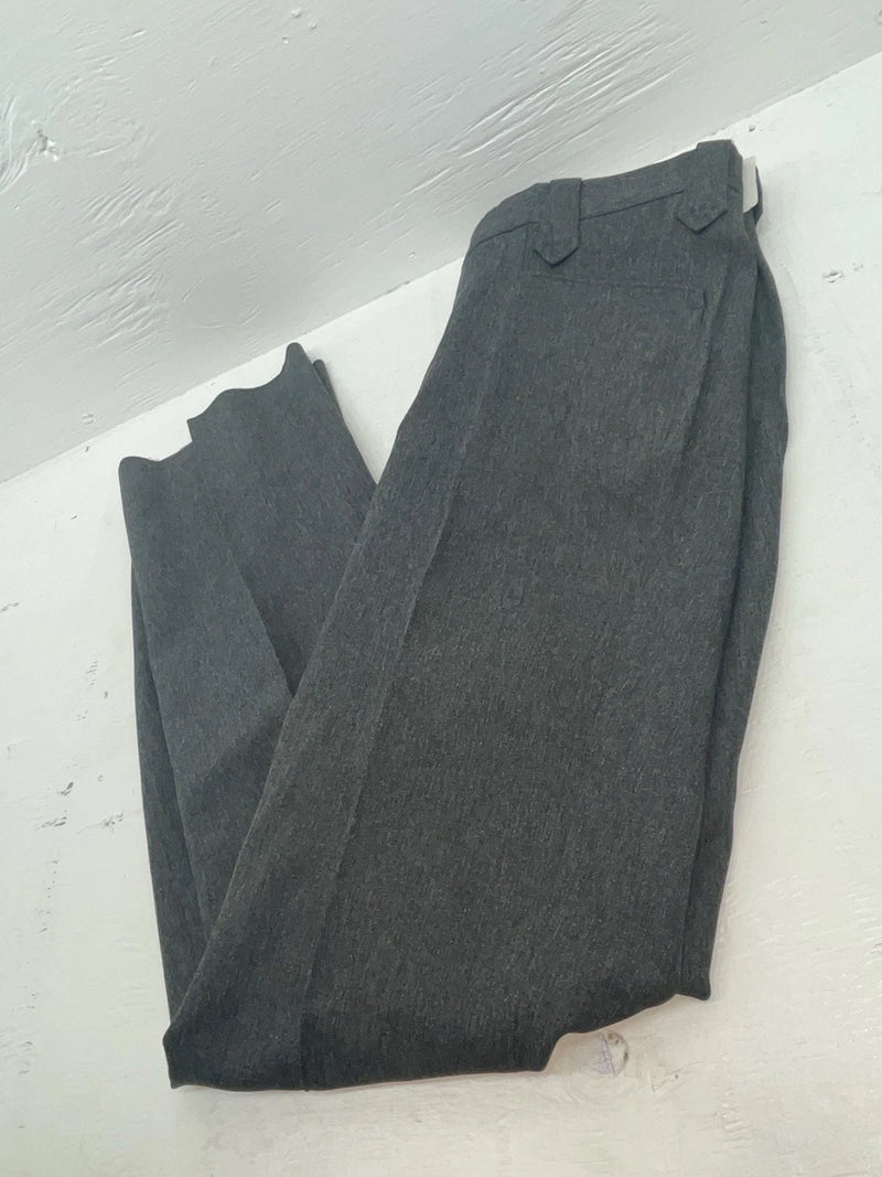 New Vintage Gray Circle S Polyester Pants #CP4776 SS-23