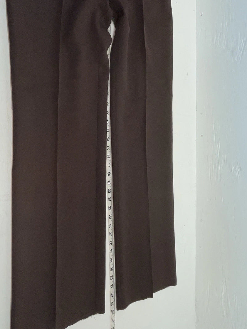 New Vintage Brown Circle S Polyester Pants #CSLP2 XX-85