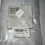 New Navy Blue Cross Country Cotton Pebble Riding Gloves Large E-504