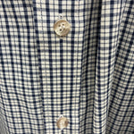 New Men’s White Horse Multicolor Plaid Long Sleeve Button Up Shirt XL M-91