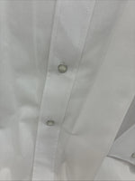 New Men’s White Horse White Long Sleeve Pearl Snap 4XL E-95