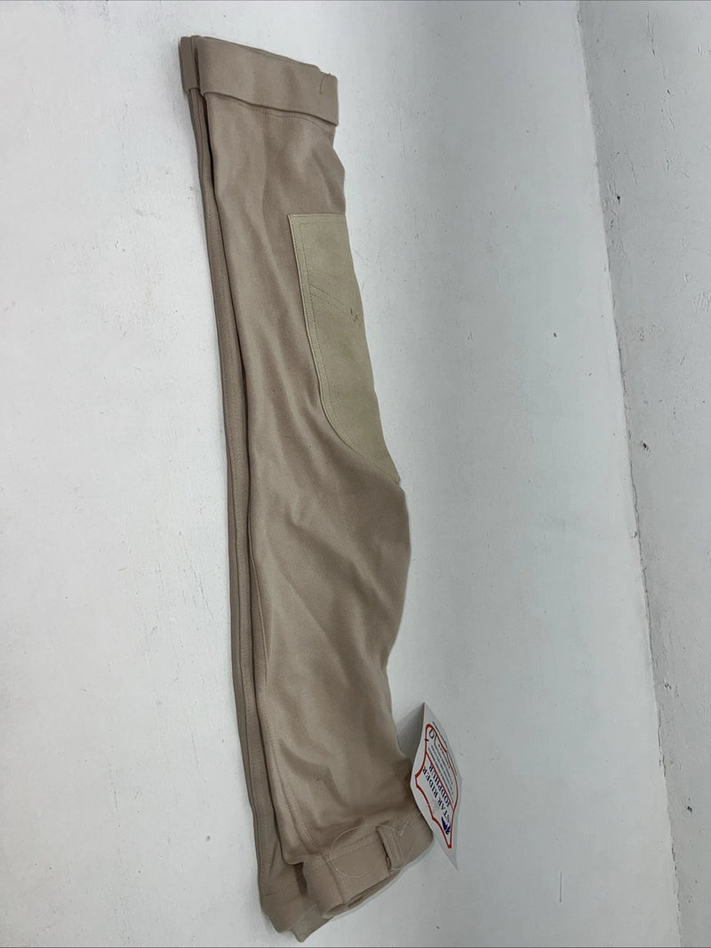 New Children’s Tan Star Rider Jodphur English Riding Pants. Small D-99