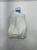 New Women’s White Ovation Knee Patch English Riding Pants. 28 L D-48
