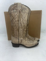 New Women’s Tan Texas Brand Cowboy Boots. L 199 5.5 5 1/2 M. 20-113