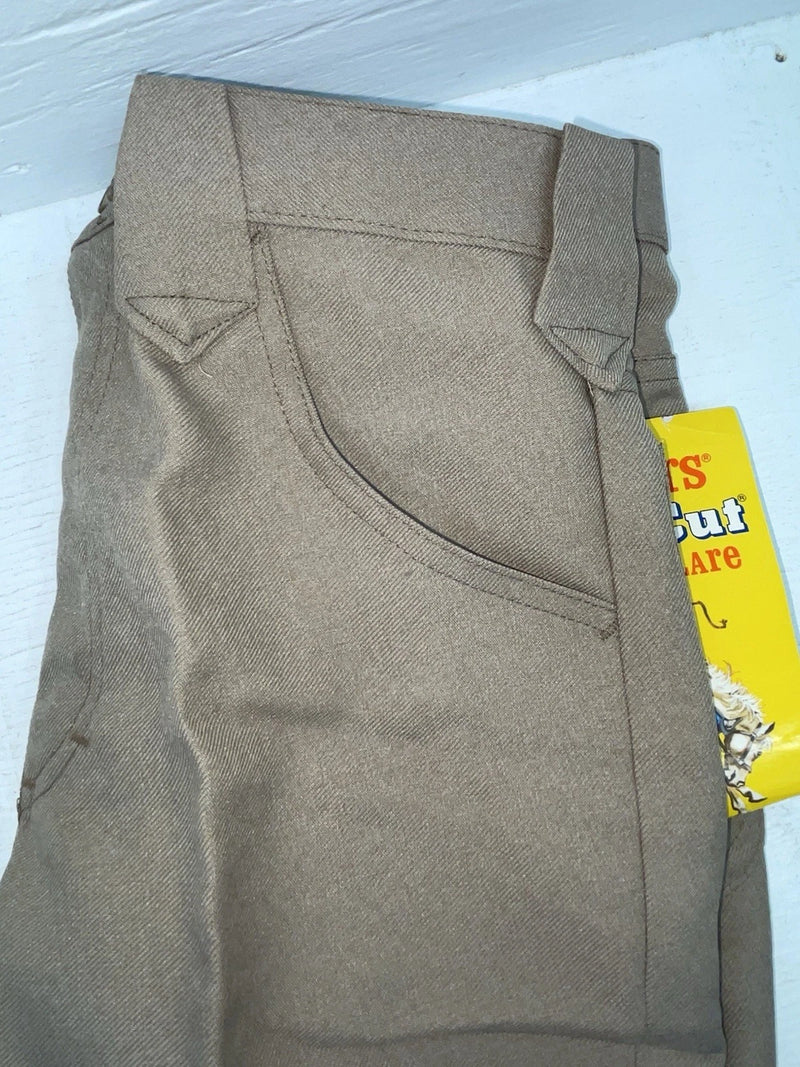 New Vintage Beige Lee Polyester Pants #2032624 OO-76