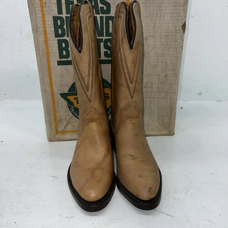 New Women’s Brown Texas Brand Cowboy Boots. 4844 5.5 5 1/2. 20-13