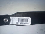 New Black Genuine Leather Nocona Silver Pendent 46” Belt #N2235601 NN-133