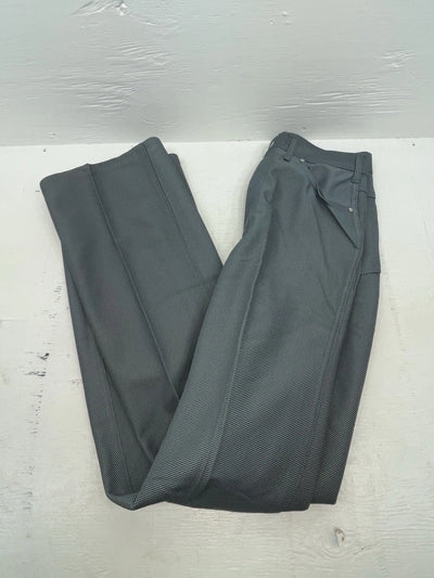 New Vintage Gray Speckled Miller Polyester Pants #2624 OO-74