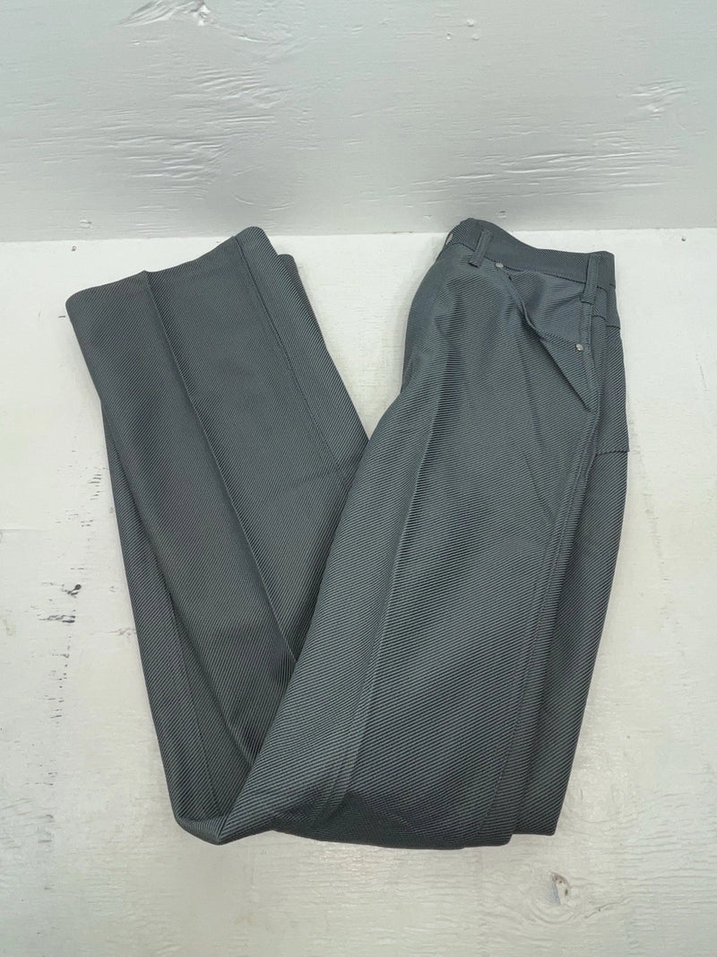 New Vintage Gray Speckled Miller Polyester Pants #2624 OO-74