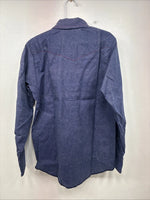 New Boys Panhandle Slim Blue Jean Long Sleeve Pearl Snap Size 12 DD-114