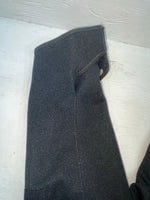New Vintage Black Polyester Pants SS-91