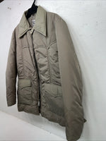 New Women’s Green Pioneer Wear Long Puffer Jacket Medium #515 QQ-21