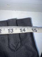 New Vintage Black Circle A Polyester Pants #CP5091 OO-52