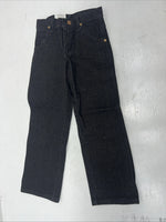 New Boys Black Wrangler Pro Rodeo Cowboy Cut Jeans. 24 Waist 8 Reg B-18