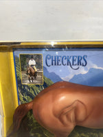 New In Box Breyer Chesnut Mountain Trail Champion Checkers. #1831 R-8