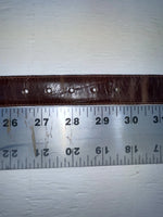 New Brown Genuine Leather Wrangler 28” Belt #4820 JJ-106