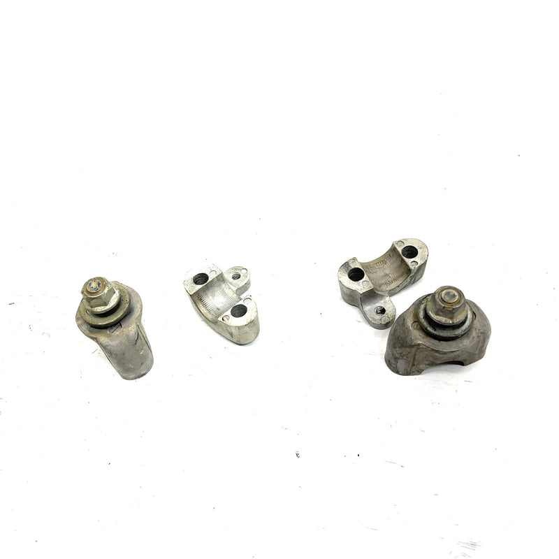 01-08 Honda Sportrax 250 TRX250EX 2x4 OEM Handlebar Mount Set 53121-HC3-000 AH83