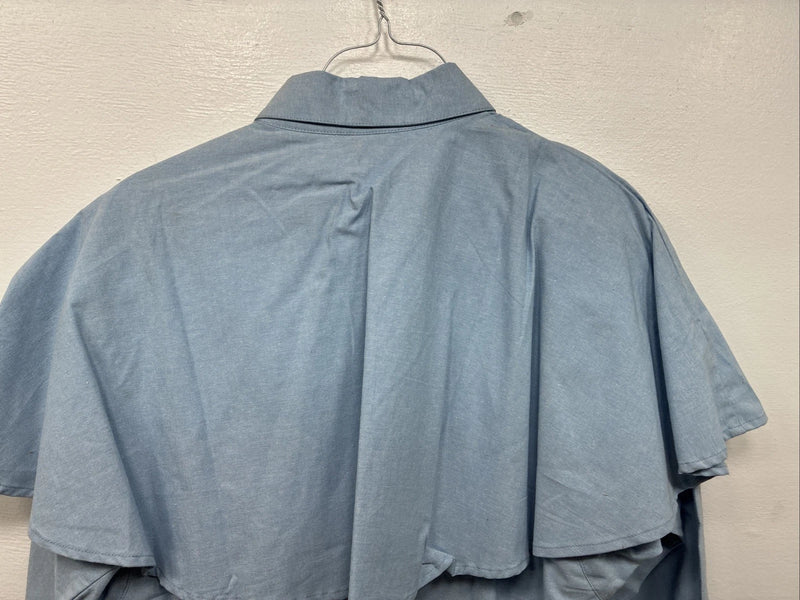 New Women’s Cricket Creek Blue Jean Long Sleeve Button Up Size Small YY-71