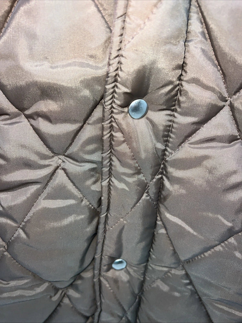 New Women’s Brown Western Fashion Puffer Jacket 14 RR-17