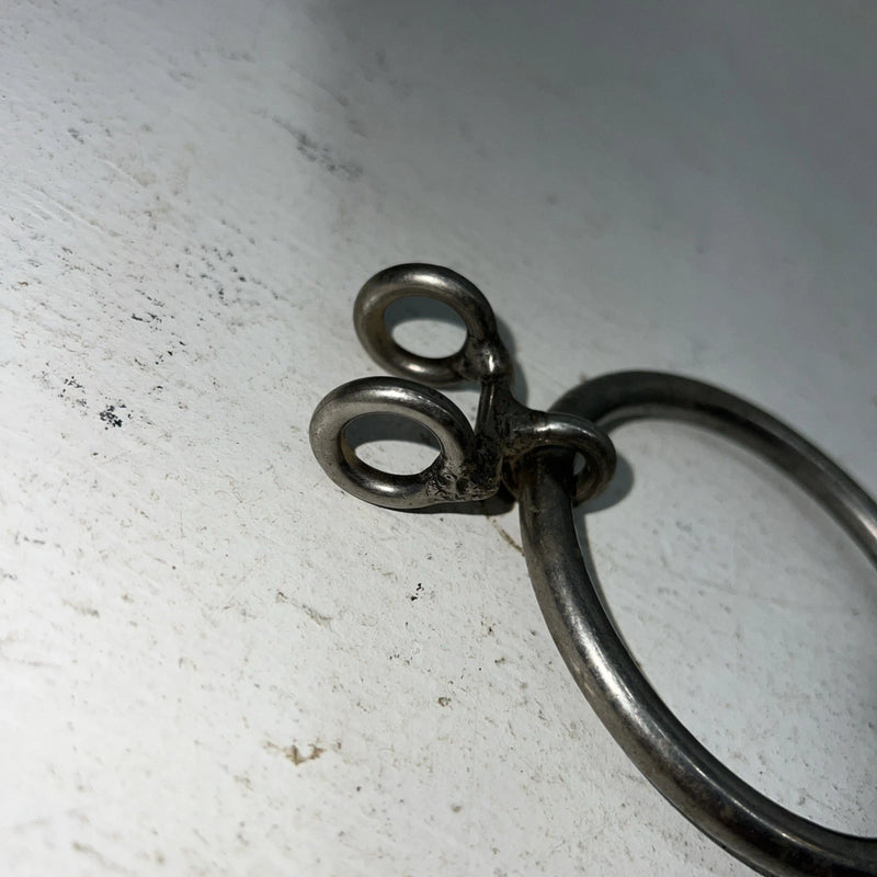 New O Ring Snaffle With Draw Rein Hooks LLL-13