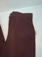 New Vintage Red Lee Polyester Pants #2004061 ZZ-22