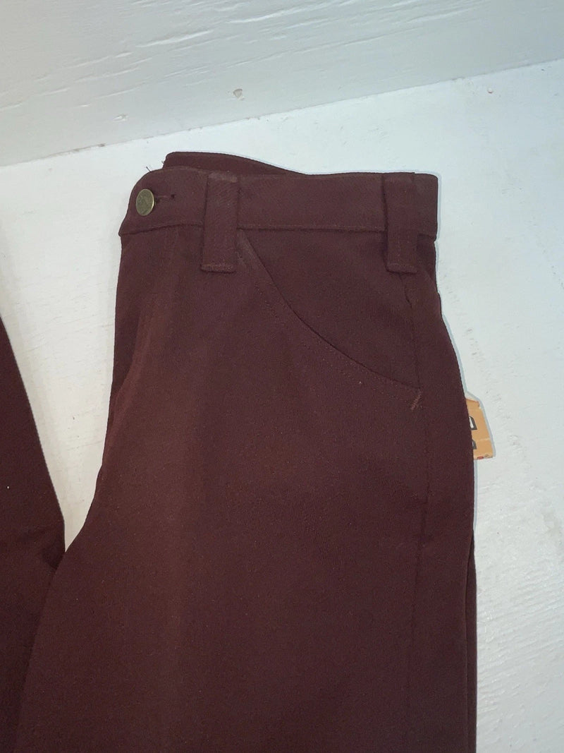 New Vintage Red Lee Polyester Pants #2004061 ZZ-22